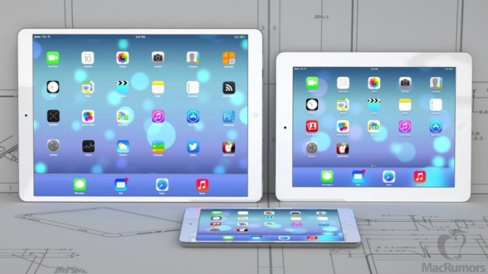 apple lanzara pronto nuevas ipads 12 9 ipad 4 mini light 800x450