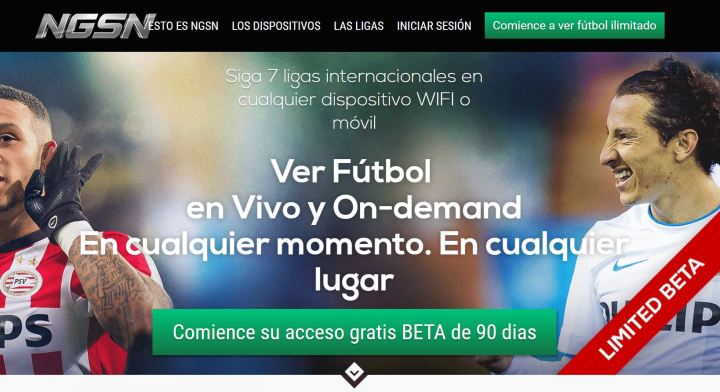 ngsn te invita ver gratuitamente partidos de futbol europeos y latinoamericanos