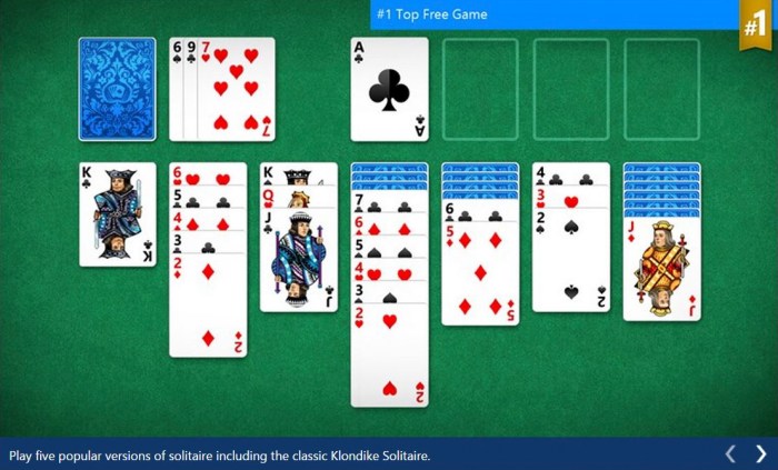 el juego de cartas solitario volvera con windows 10