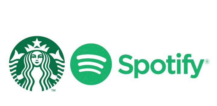 starbucks y spotify se unen para crear un servicio streaming de musica logo