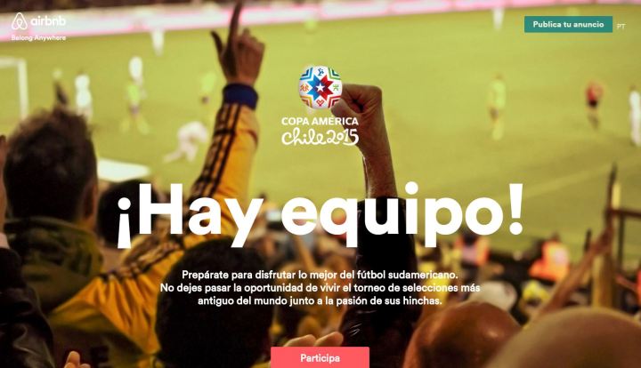 airbnb invita familias chilenas ofrecer alojamiento fanaticos del futbol copamerica