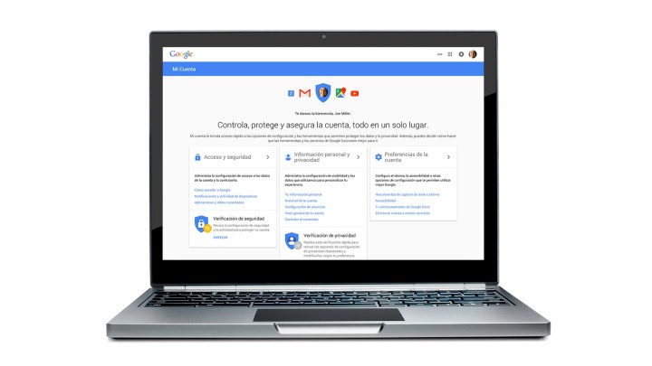 google permite un mejor control de privacidad y seguridad sus usuarios pantallazo 1