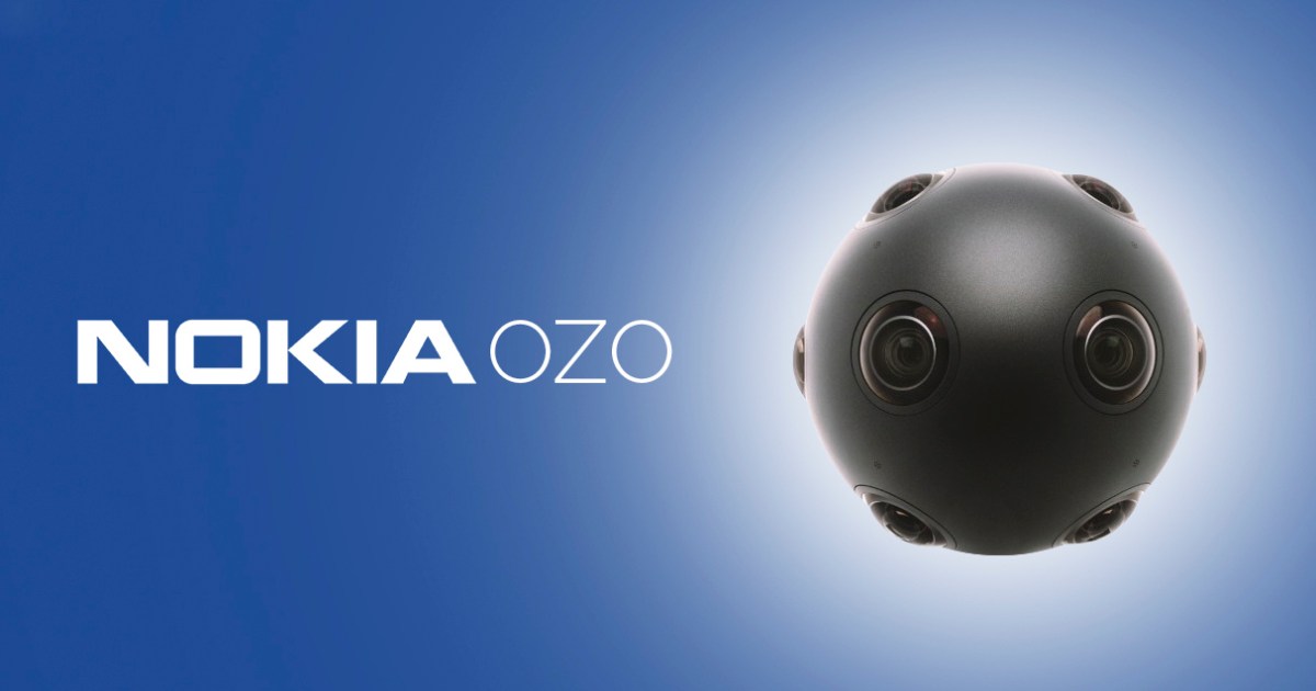 Ozo, Nokia presenta su primera cámara de realidad virtual