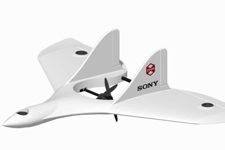 sony presenta el prototipo de su primer drone aerosense