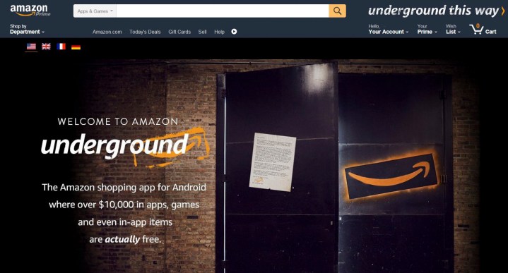 amazon underground nueva plataforma que ofrece 10 000 dolares de aplicaciones gratis para android under2