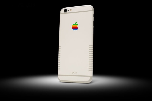 colorware iphone edicion retro apple phone