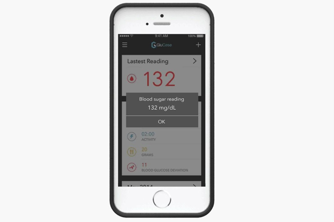 smartphone kit completo medir glucosa glucase blood sugar reading 1079x719