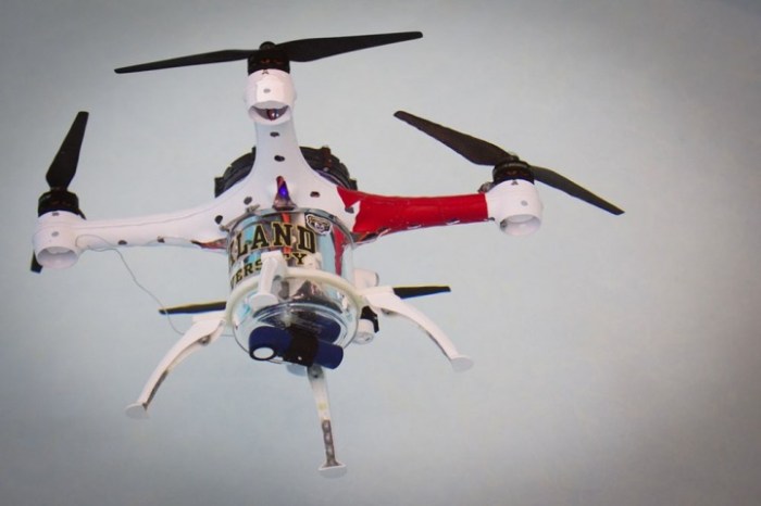 un drone anfibio amph