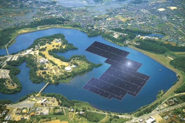 la nueva granja solar flotante mas grande del mundo japan farm