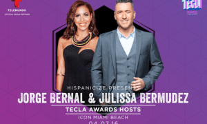 jorge bernal y julissa bermudez seran anfitriones de los tecla awards en hispanicize teclahosts wire