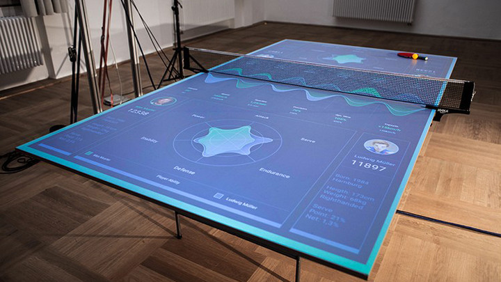 Un alemán crea una mesa de ping-pong inteligente - Digital Trends Español