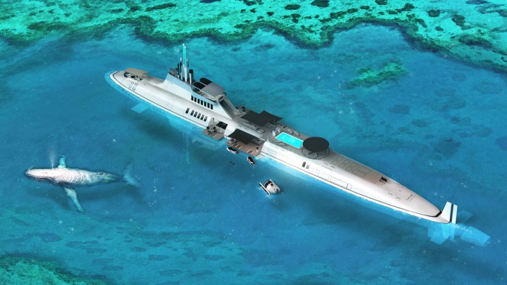 esta isla privada es personalizable y con lujos migaloo submersible superyacht 001 720x405 c