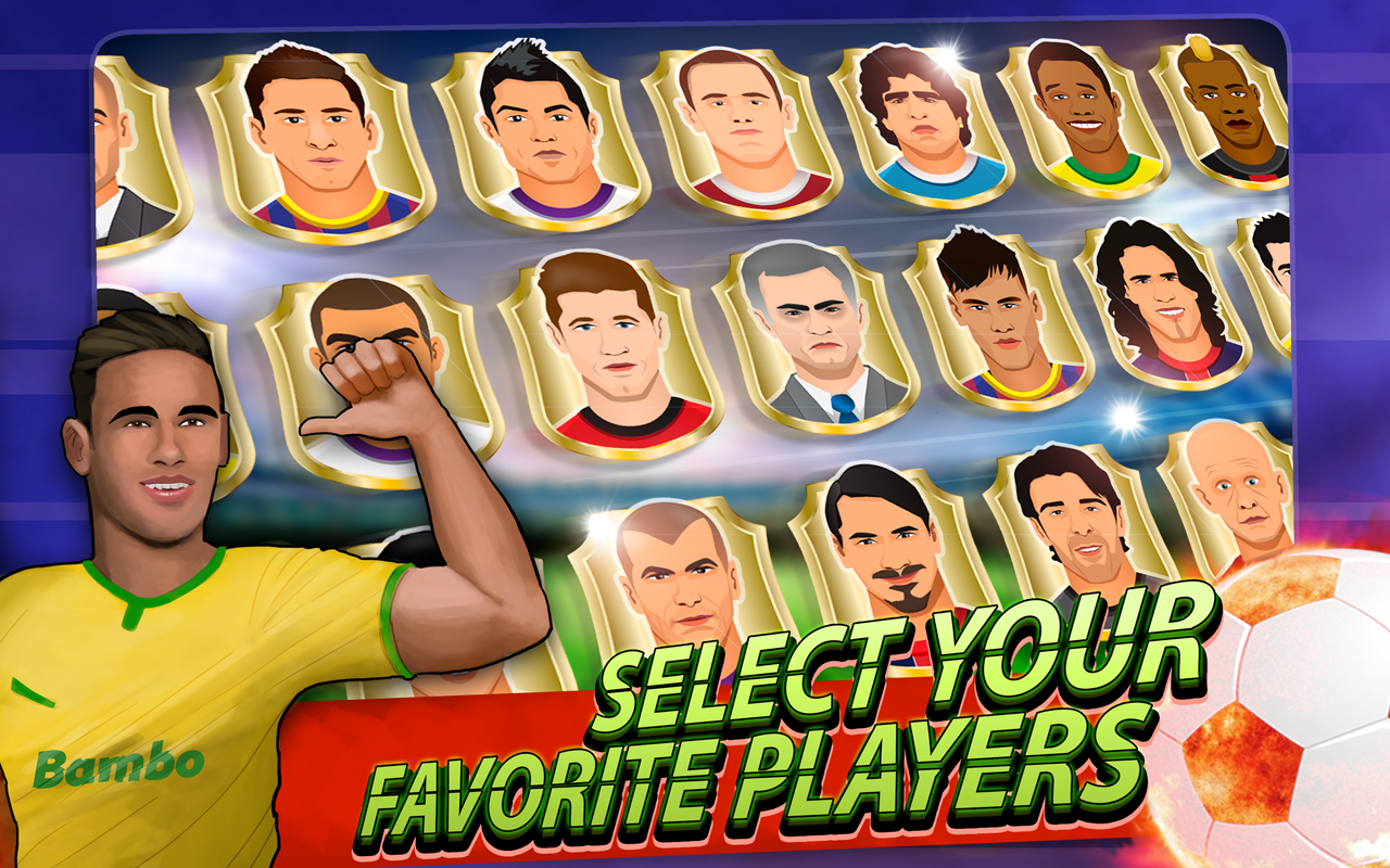 soccer players fight llega ios character selection final ingles