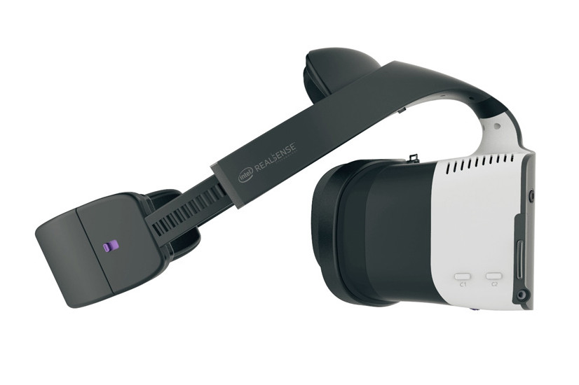 intel presenta alloy gafas realidad virtual project 826x550