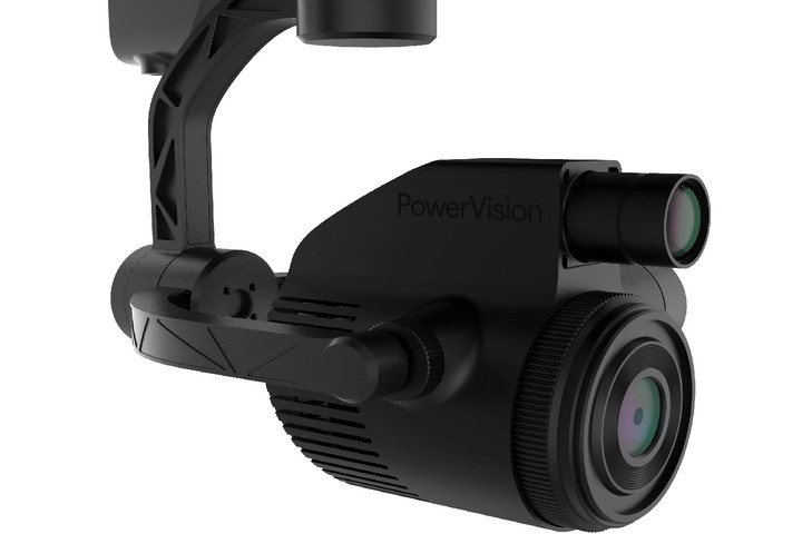 powereye dron profesional thermal natural light 2 in 1 camera 720x480 c