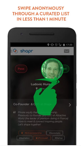shapr aplicacion negocios contactos 2