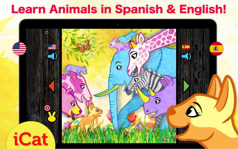 icat la app de animales para aprender espanol screen800x500
