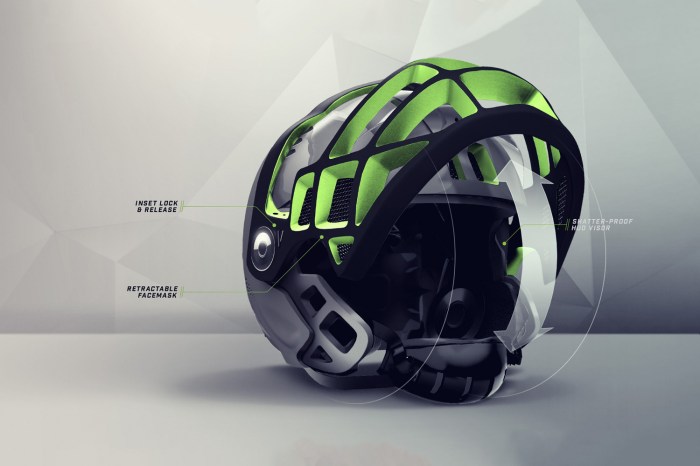 casco futurista para football gridiron helmet flipup