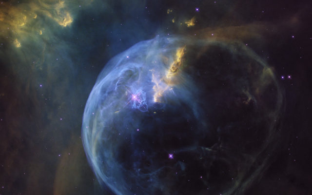 telescopio hubble galeria de arte the bubble nebula