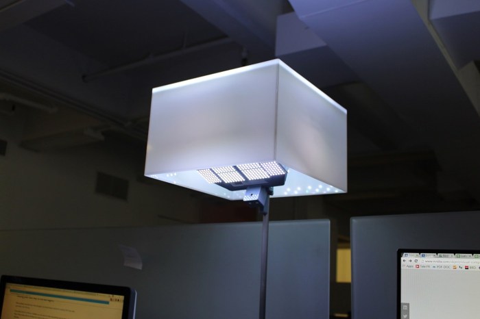 lampix lampara realidad virtual sxsw