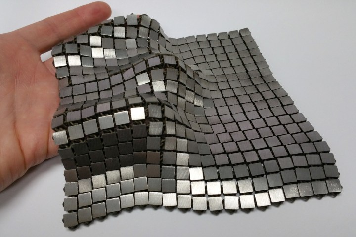 nasa tela 3d metal space fabric