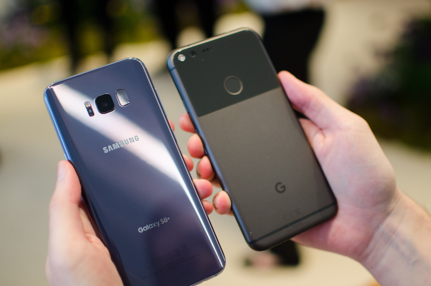 Galaxy S8 vs Google Pixel