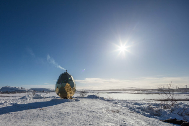 kiruna suecia suana huevo artistas mineria solar sauna 8a 640x427 c