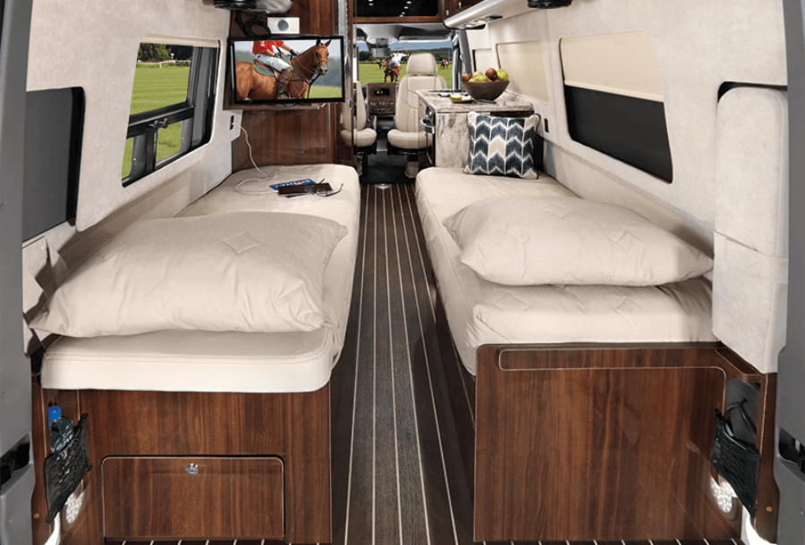 furgoneta viaje mercedes airstream interstate grand tour ext twin bed extended