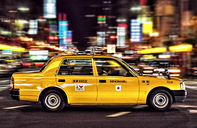 taxis autonomos tokio taxi