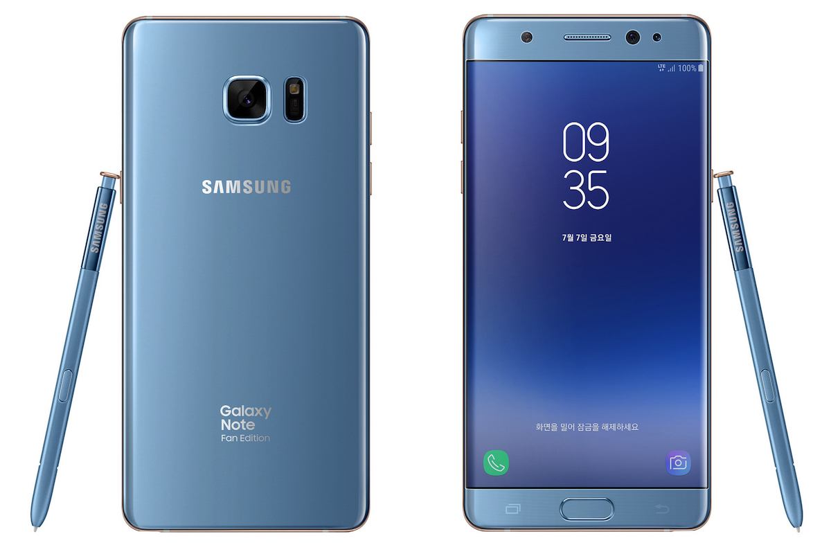 Galaxy Note 7 Fan Edition Blue