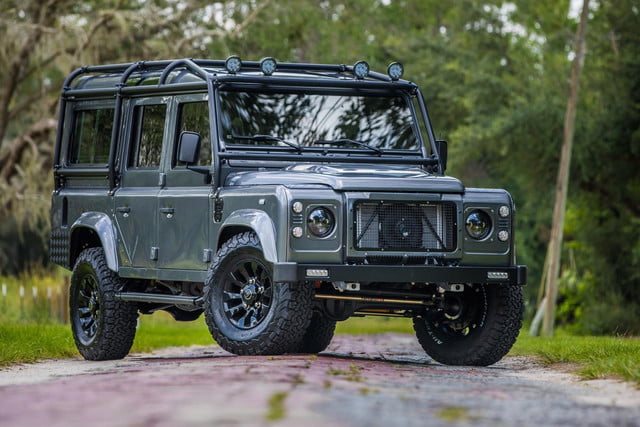 land rover defender project kingsman feat