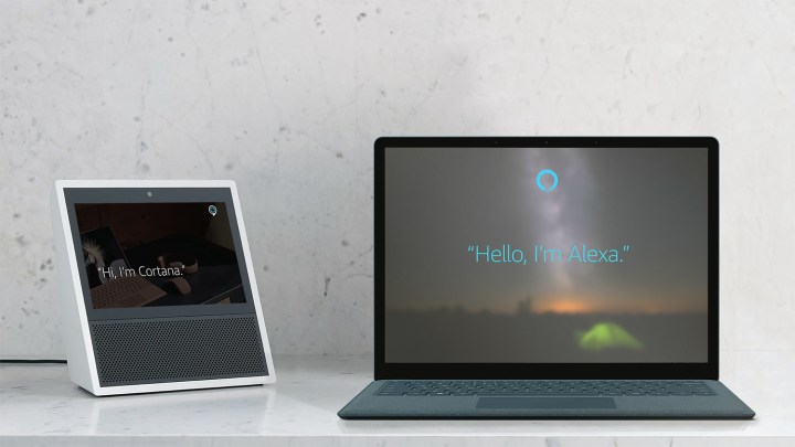 Cortana de Microsoft y Alexa de Amazon
