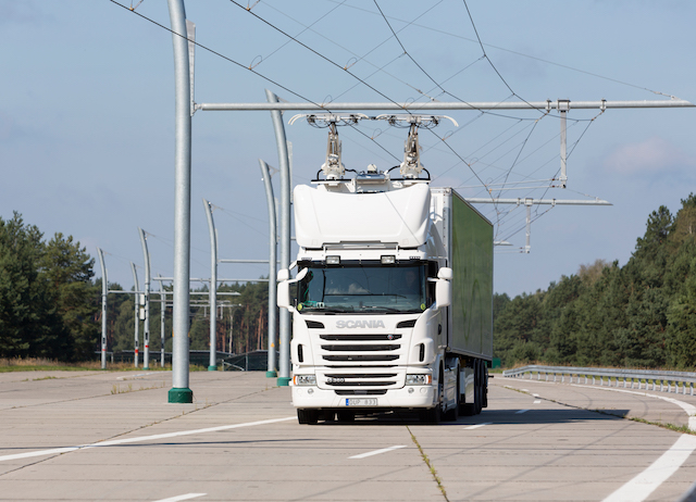 siemens camiones carreteras electrificadas und scania forschen gemeinsam am elektrifizierten stra  eng terverkehr and are con