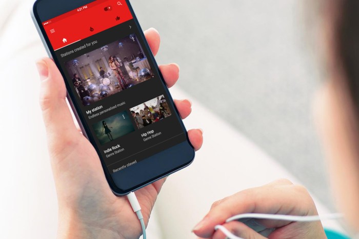 YouTube Music, YouTube Red y Google Play Music