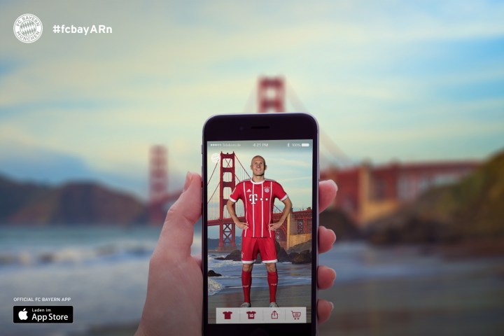 Arjen Robben Golden Gate Bridge
