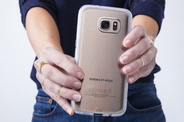 Carcasa Para Samsung Galaxy S23 Ultra Efecto Metálico Interior Suave Oro
