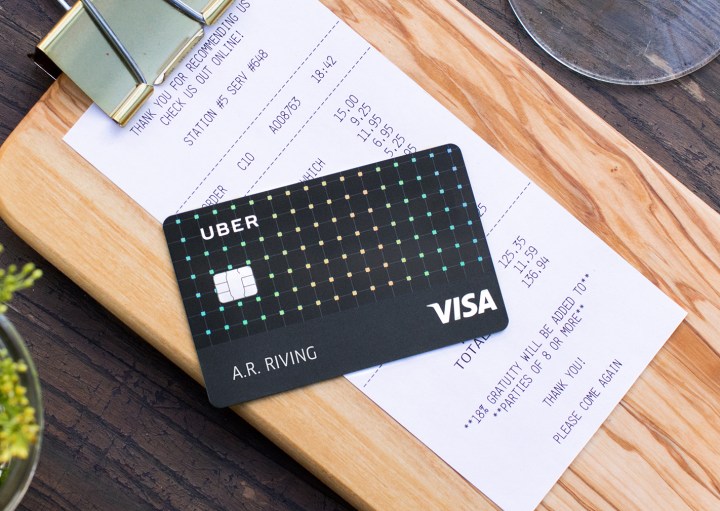 tarjeta de credito uber
