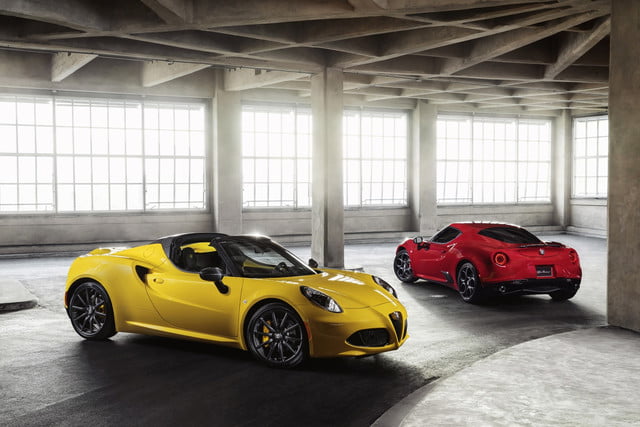 alfa romeo 4c transmision no manual 2018 spider foreground and background 640x0