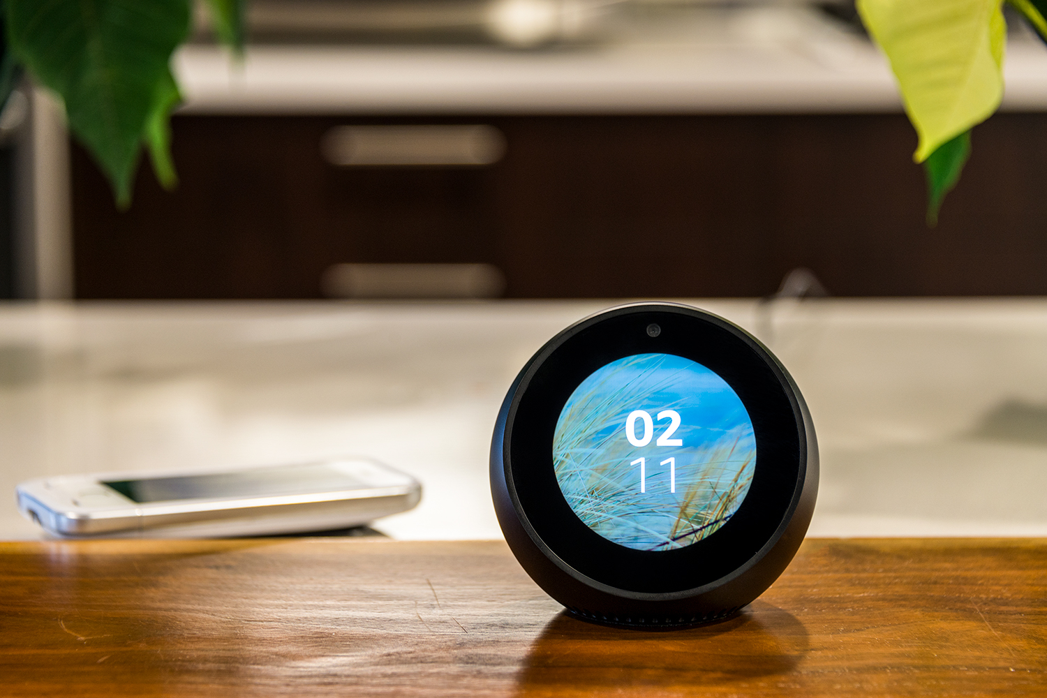 Echo Spot - Reloj inteligente con Alexa, negro