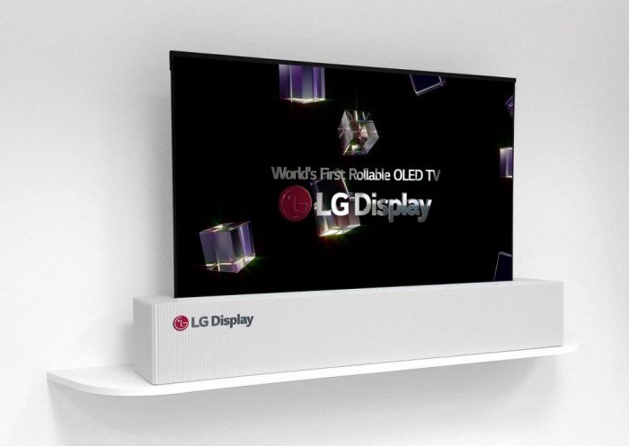 La OLED TV enrollable de LG