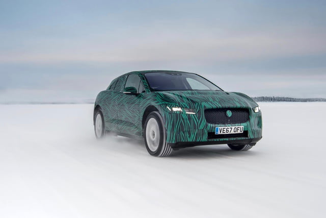 suv i pace jaguar proximo debut winter testing feat
