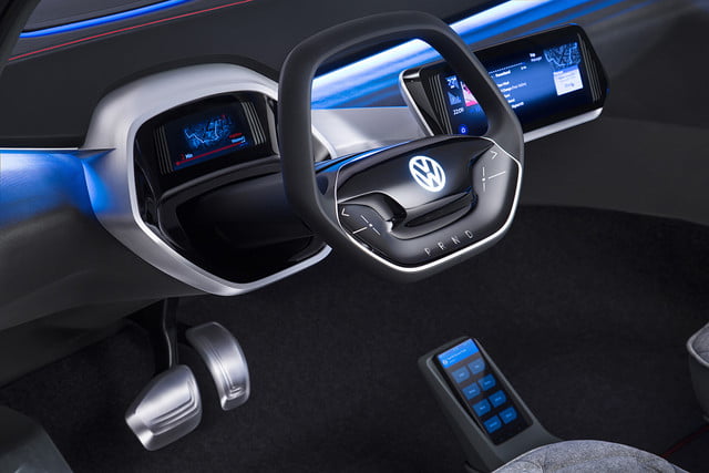 vw aurora innovation conduccion autonoma electric id crozz concept steering wheel 640x0