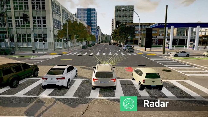 carros autonomos simulacion cognata radar