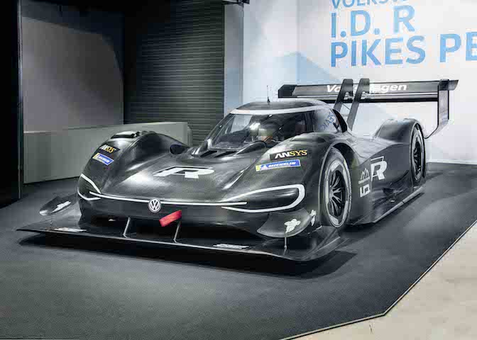 vw auto electrico pike peaks world premiere of the volkswagen i d  r pikes peak