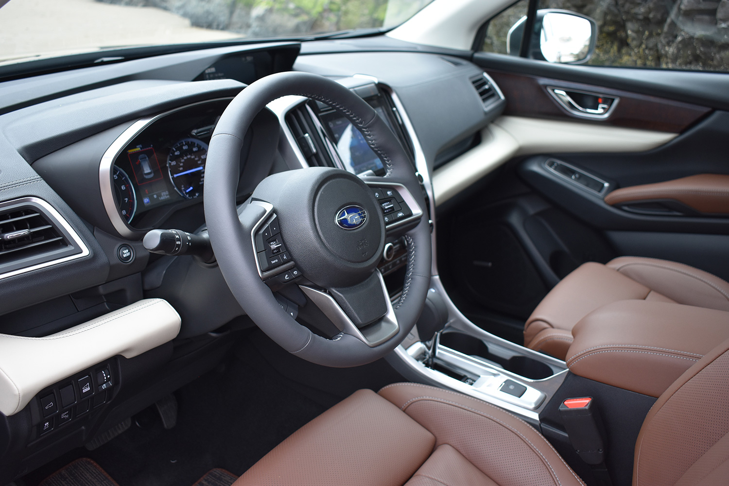 subaru ascent 2019 prueba review steering wheel 720x720