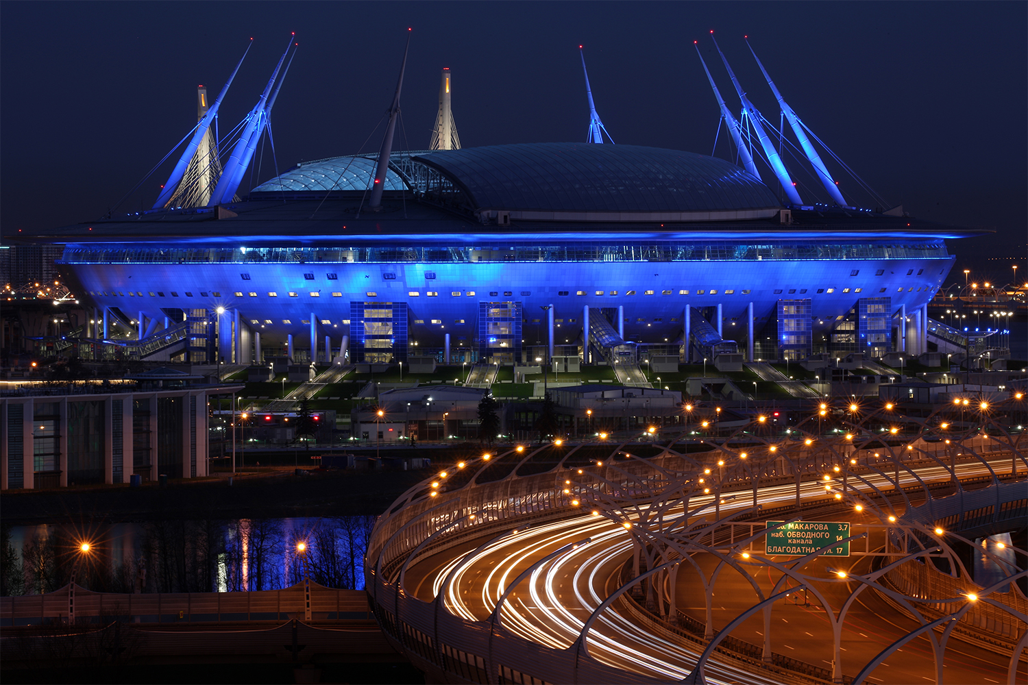 estadios copa mundial rusia 2018 krestovsky stadium aka st  petersburg getty images