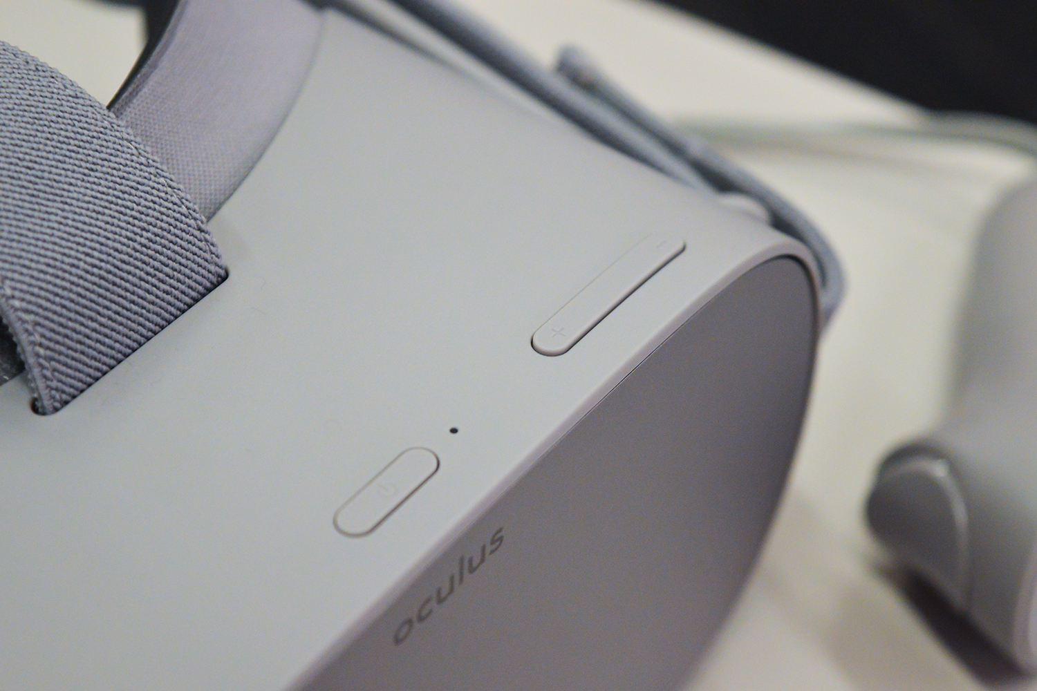 gafas oculus go revision review headset top detail