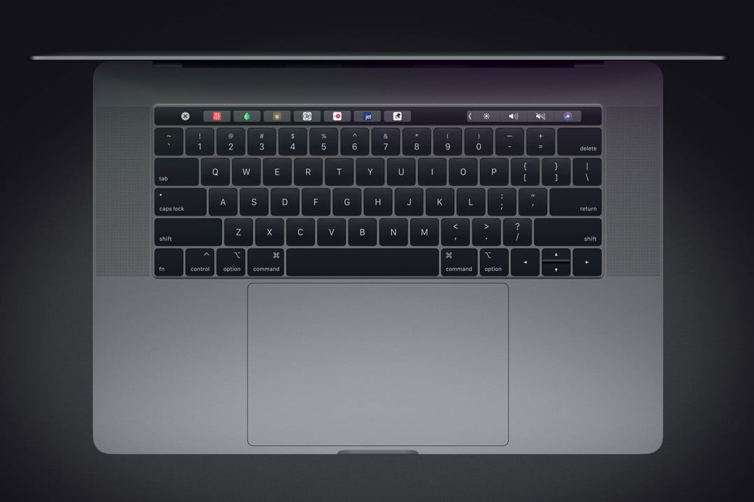apple macbook pro 2018 new open keyboard