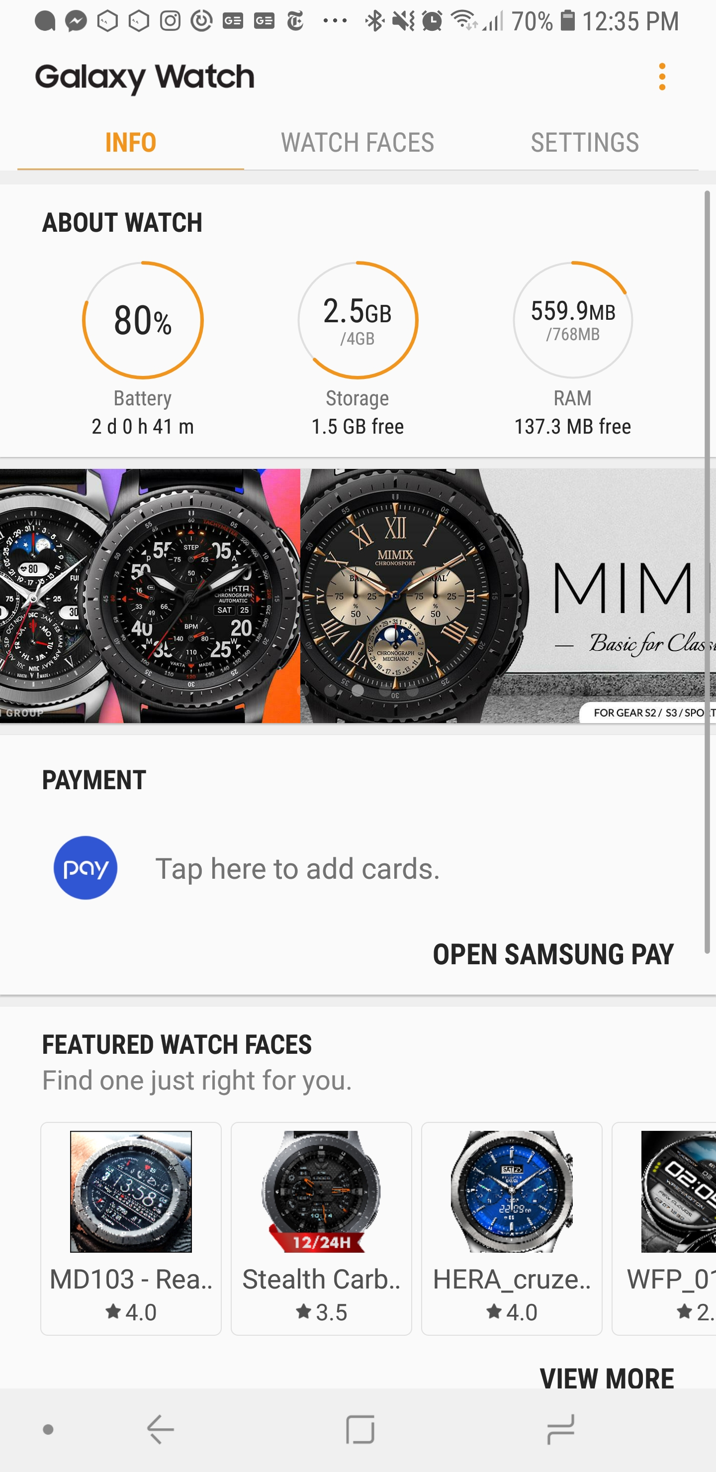 revision samsung galaxy watch app screen home 1200x9999