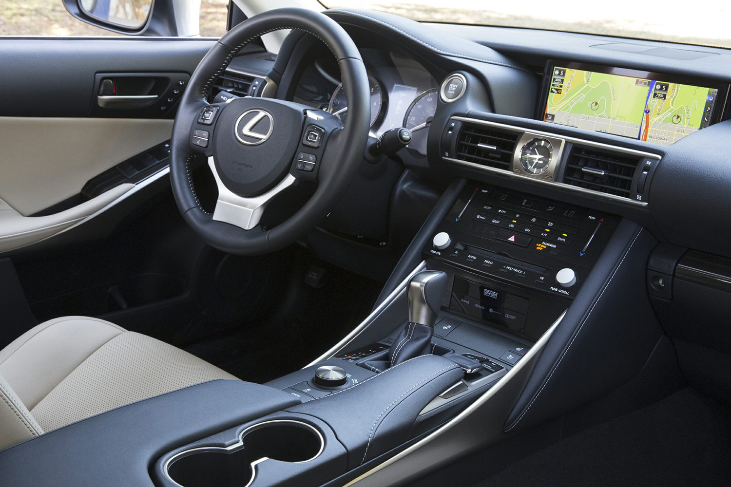 revision lexus is 300 2018 2017 200t sedan base 4dr rear wheel drive interior 1